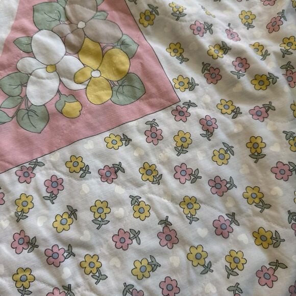 Precious Moments Vintage Baby Girl Infant Blanket Goose Project Linus 42”x33” - Picture 4 of 9